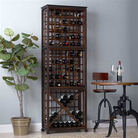 steel wine cabinet|decorative metal wine rack.